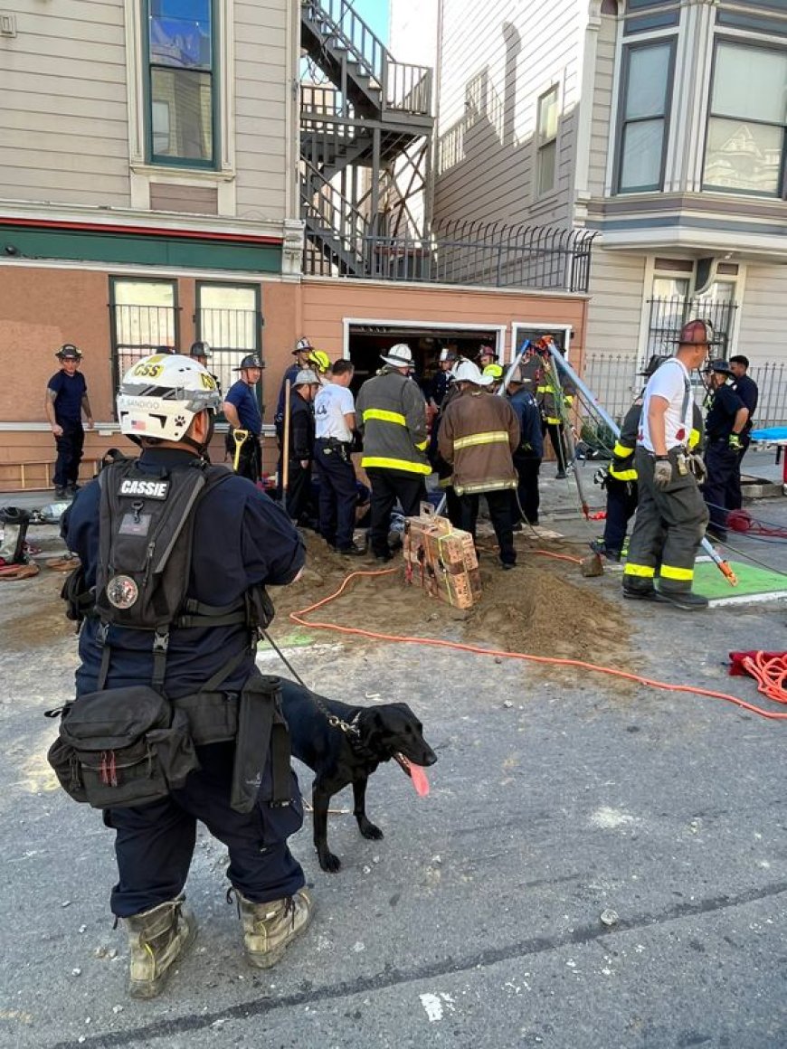 San Francisco FFs spent 2 hours trying to save worker in trench collapse