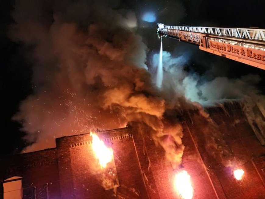 Video, Photos: Mutual aid response to Tenn. business district fire