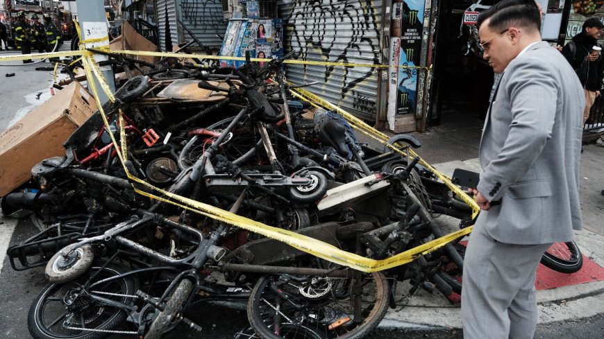 N.Y. bill places additional fire safety requirements on e-bike shops