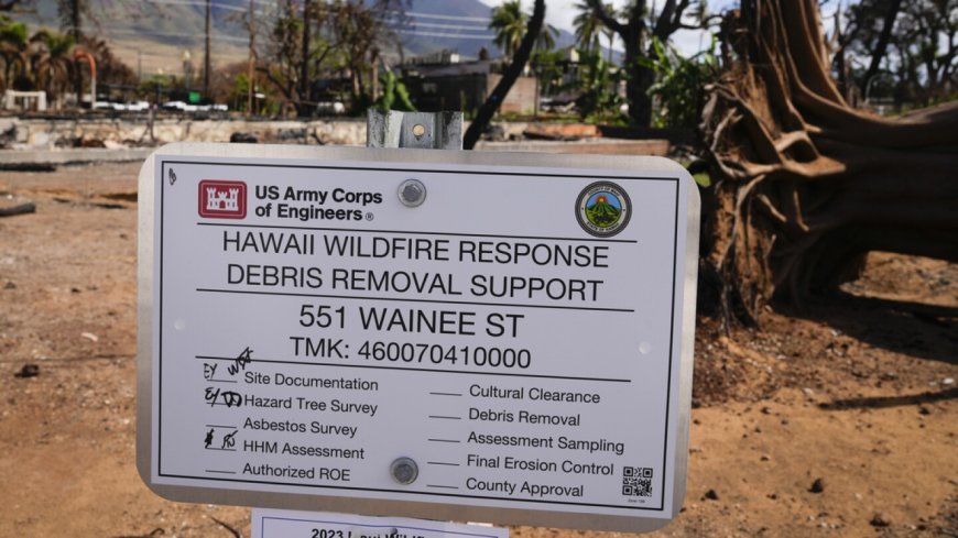 Site of tragic Hawaii wildfire reopens to residents, business owners