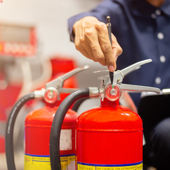 Fire extinguisher replacement