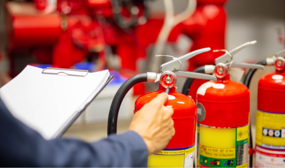 AMC maintenance for fire safety