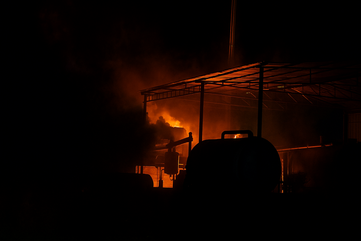 Farrukhabad Tyre Factory Fire