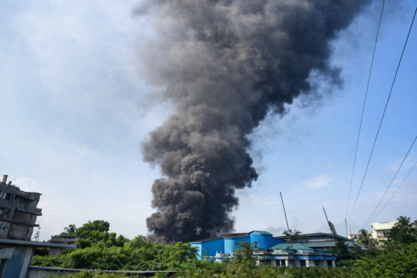 Chemical factory fire in Taloja MIDC