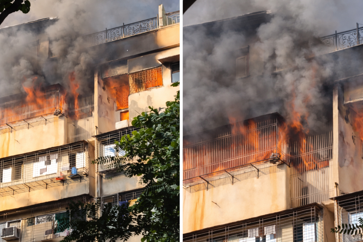 Andheri commercial area fire