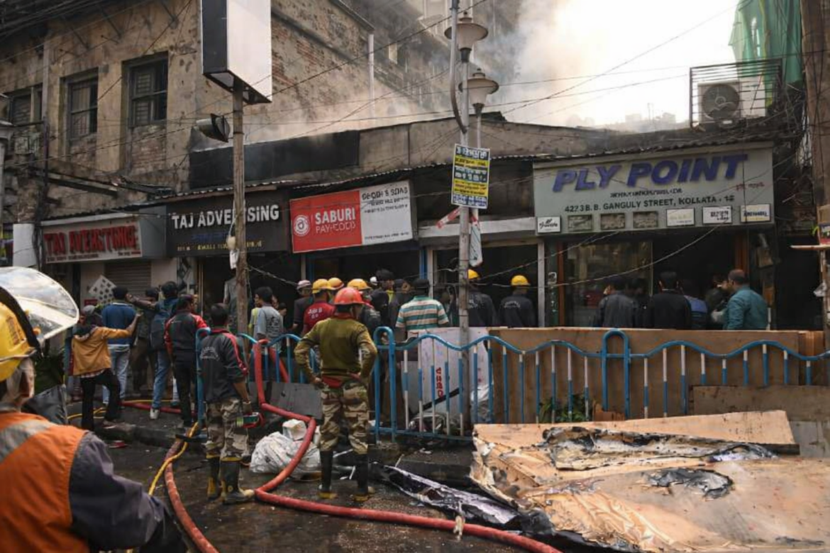 BB Ganguly Street fire incident