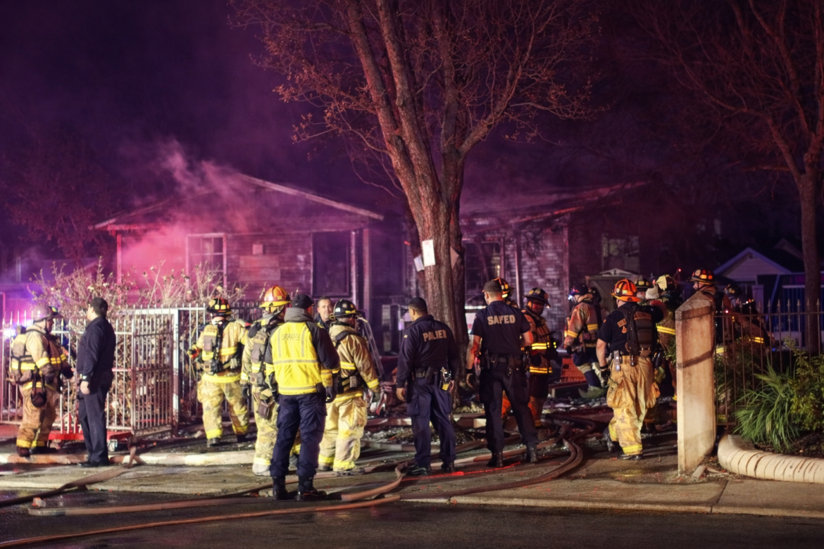 San Antonio overnight fires
