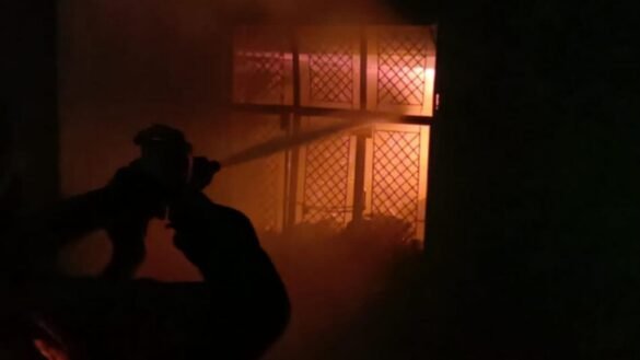 Central Delhi house fire