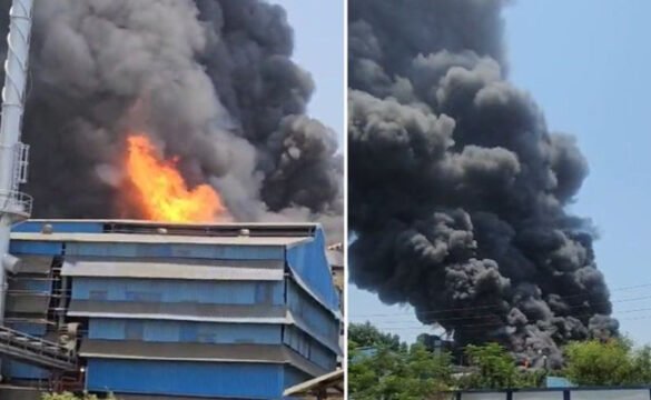 Bharuch chemical factory fire incident