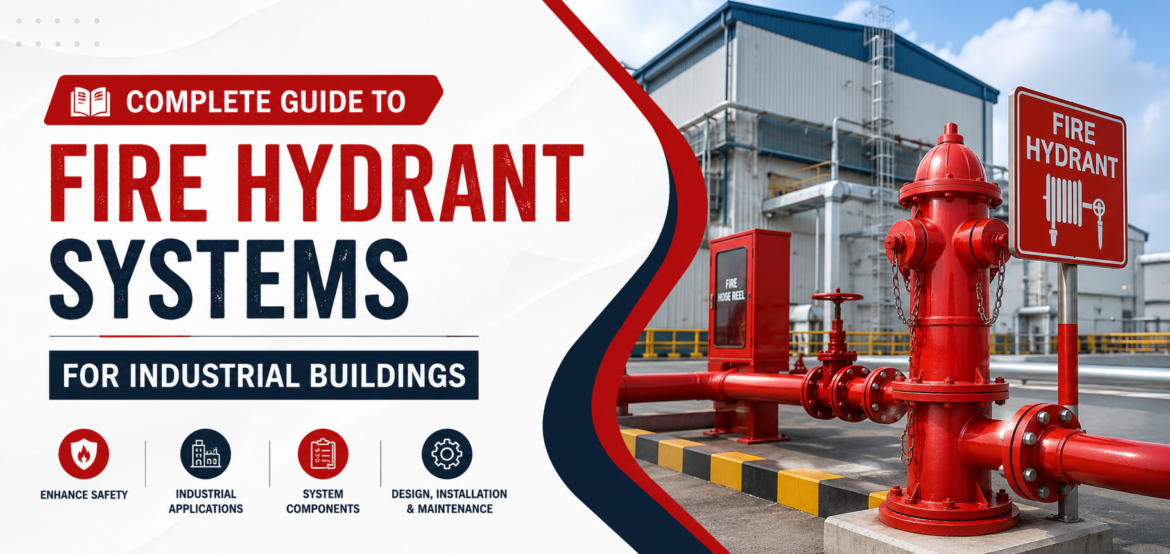 fire hydrant system for industrial building