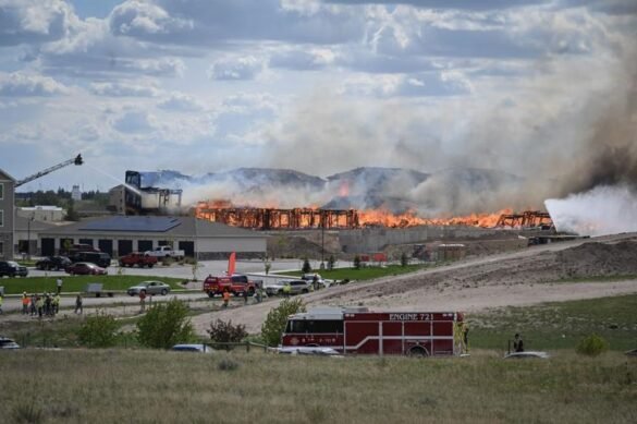 North Cheyenne Walmart Fire