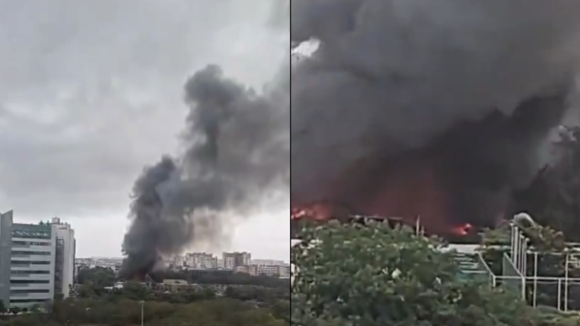 tech mahindra fire